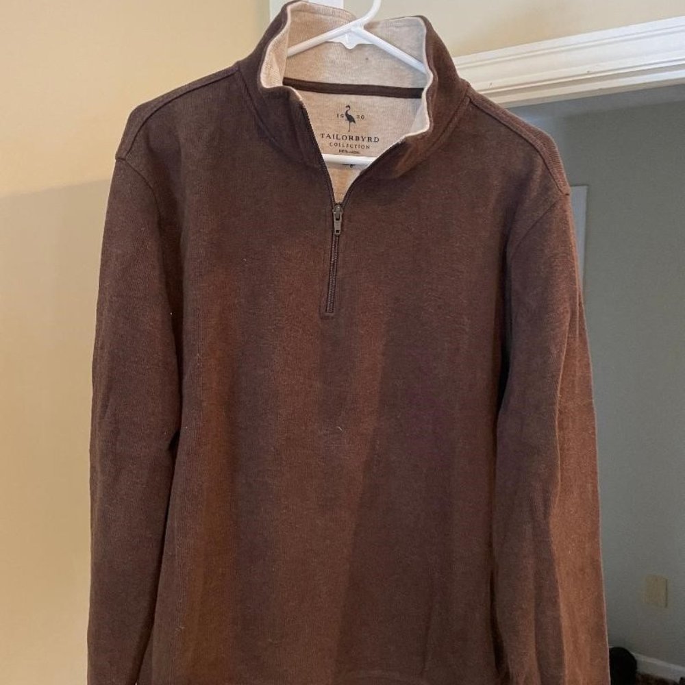 Tailorbyrd 3/4 zip sweater
